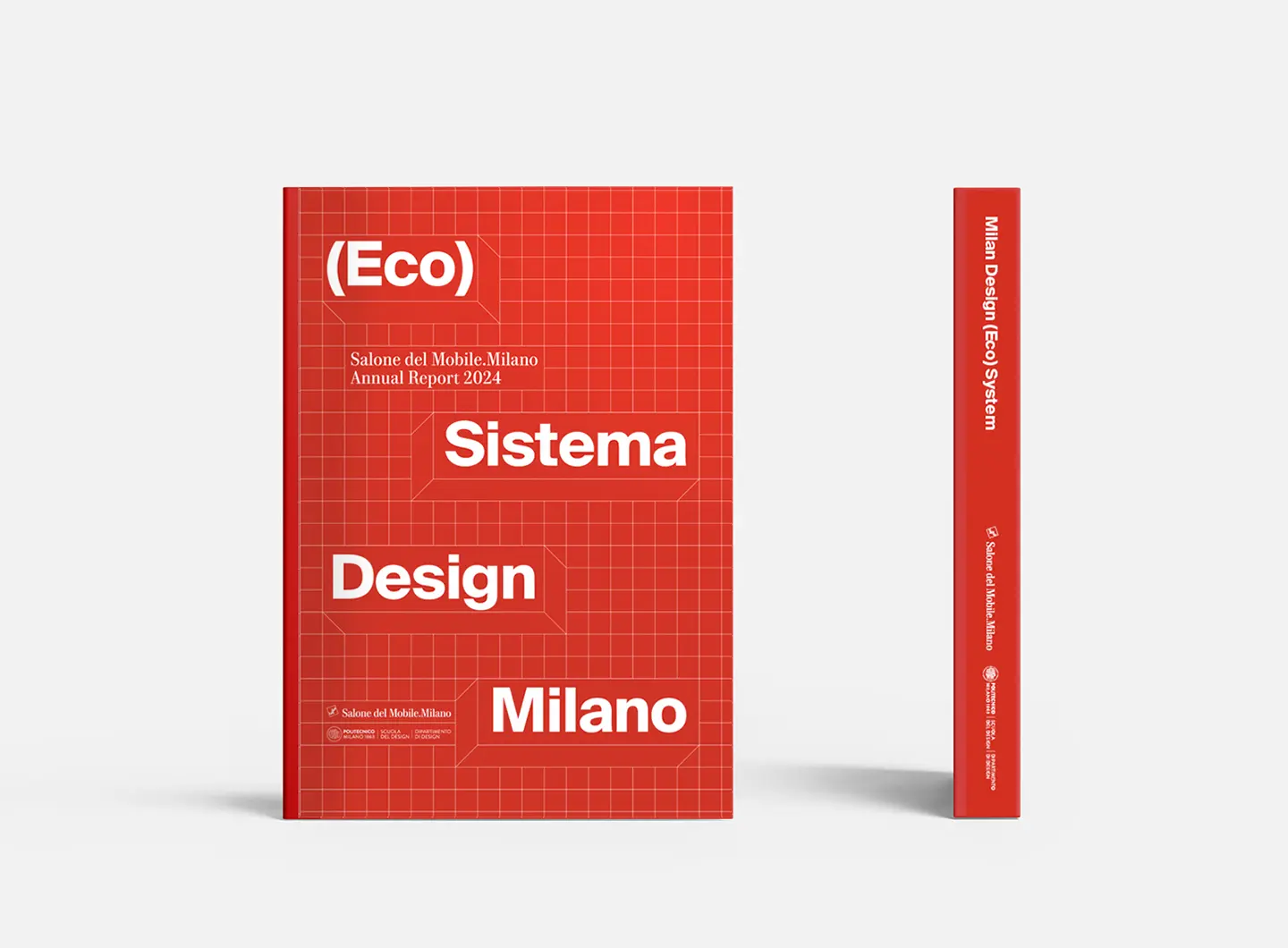 Annual Report “(Eco) Sistema Design Milano" 2024 - Salone del Mobile.Milano, realizzato con la Scuola del Design del Politecnico di Milano e premiato con il Compasso d’Oro ADI
