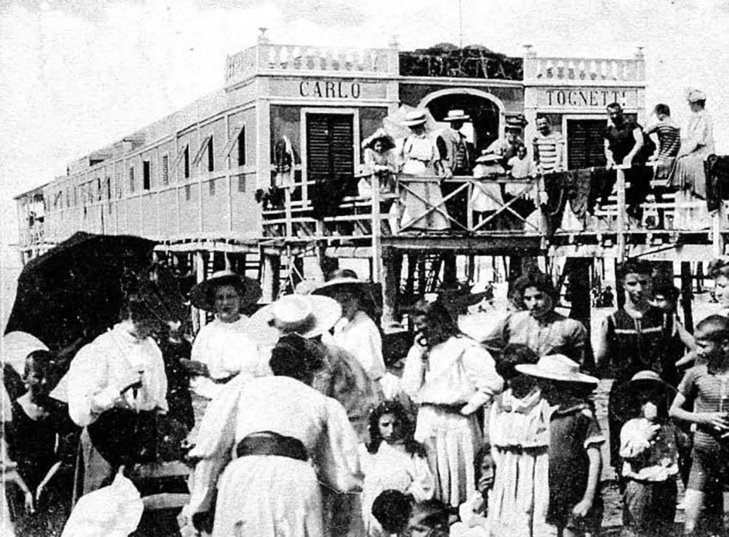 Stabilimento de’ Bagni, Viareggio - Courtesy Archivio Comunale di Viareggio