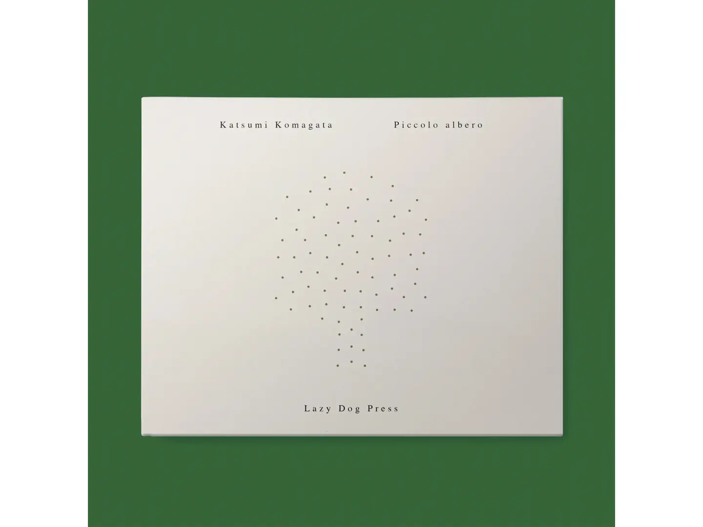 Little Tree, text, illustrations and book design by Katsumi Komagata, Lazy Dog Press 