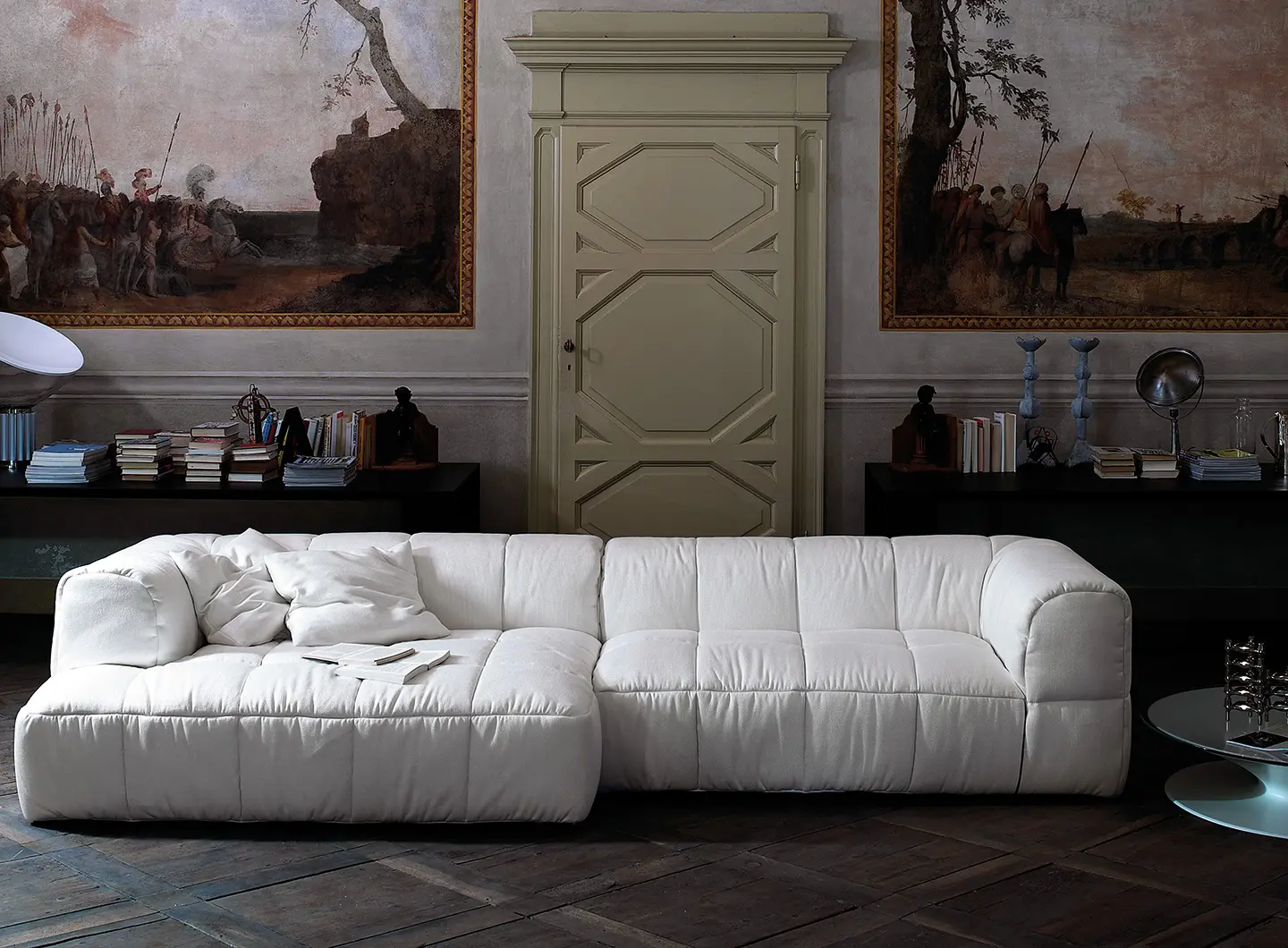 Divano Strips, design Cini Boeri, Arflex
