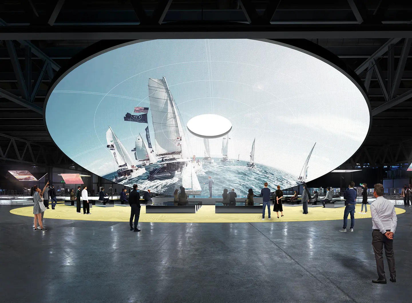 Salone Contract Masterplan, Dome, Salone del Mobile.Milano, © OMA