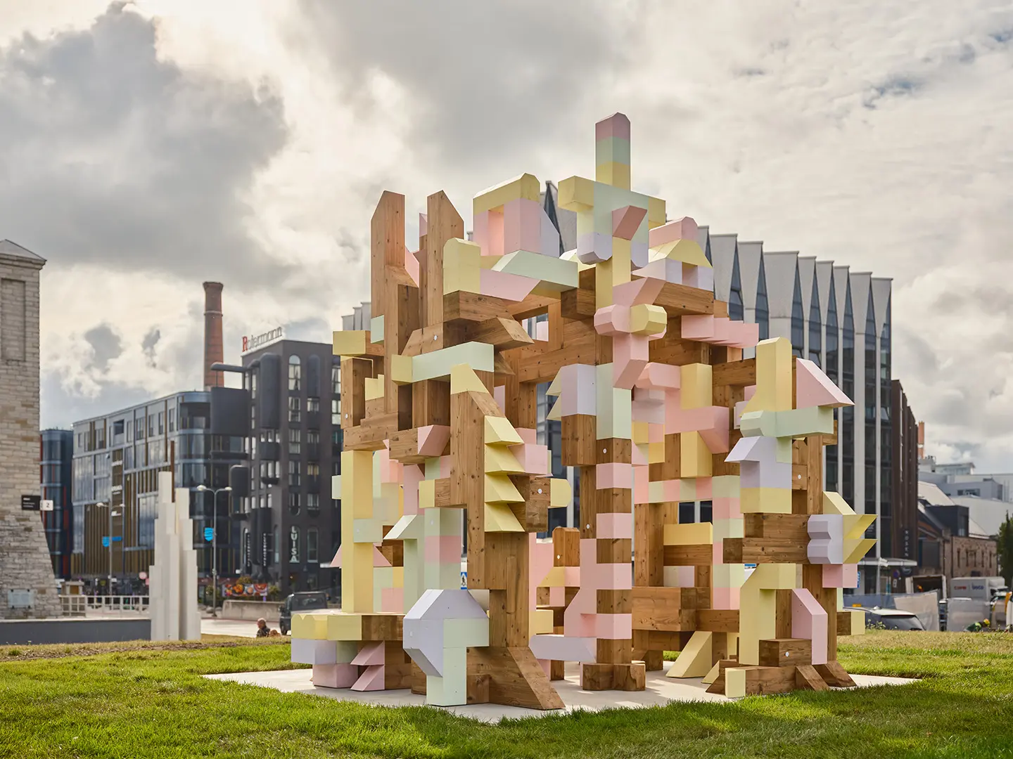 Tallinn Architecture Biennale, Estonia - Installation by iheartblob ©Tõnu Tunnel 