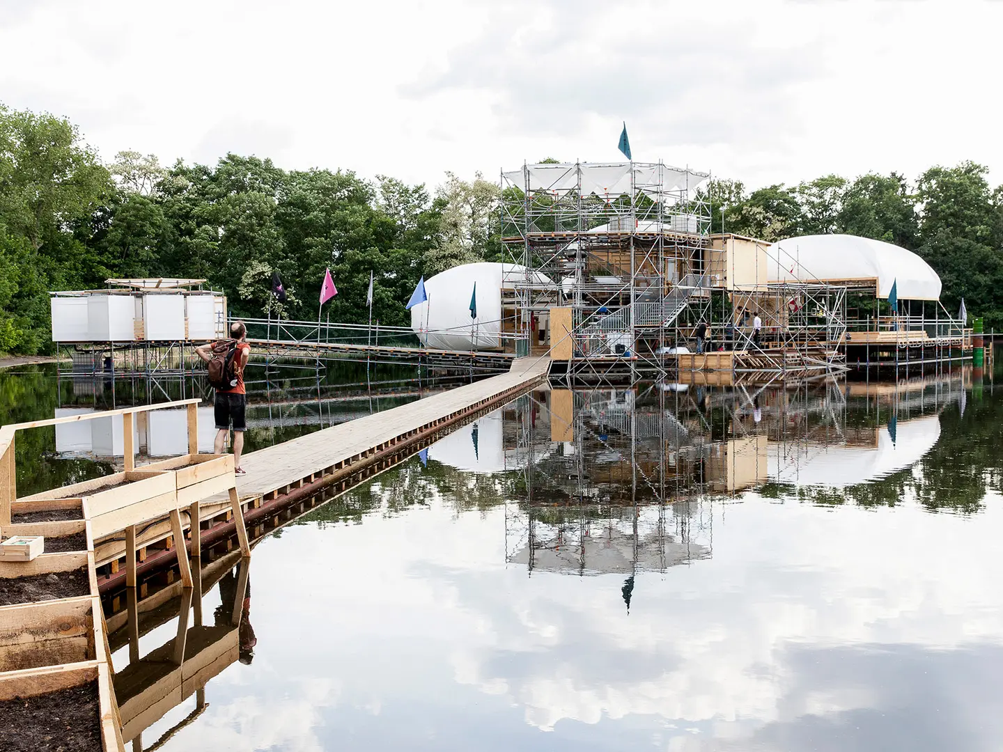 Floating University, raumlaborberlin, Berlin, 2018 - Ph. Victoria Tomaschko