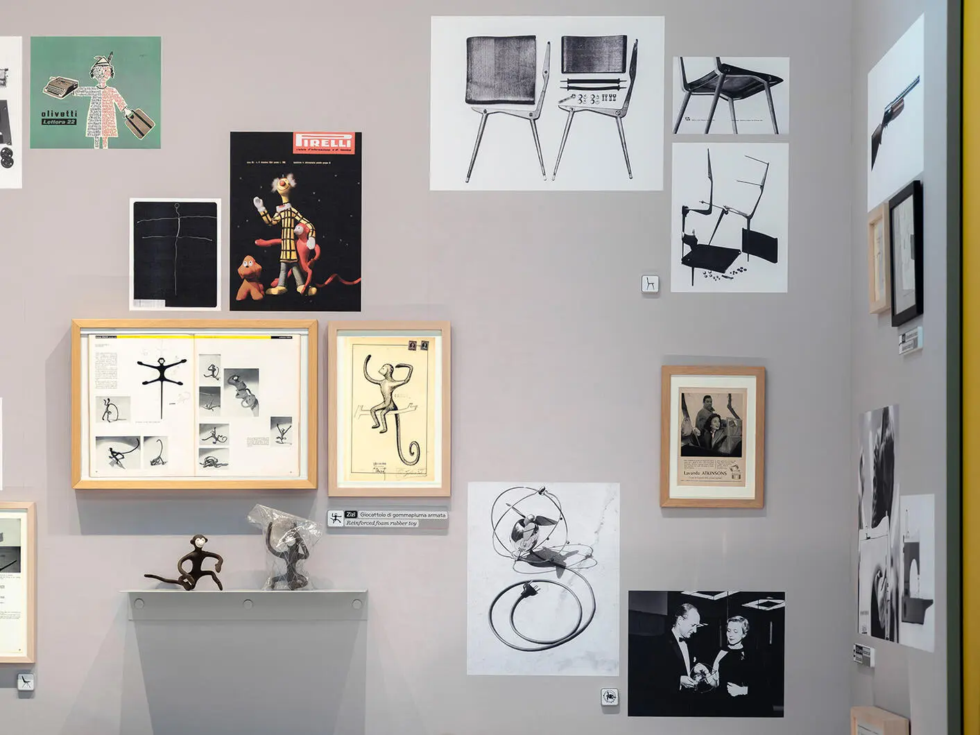 Dettaglio allestimento adi museum