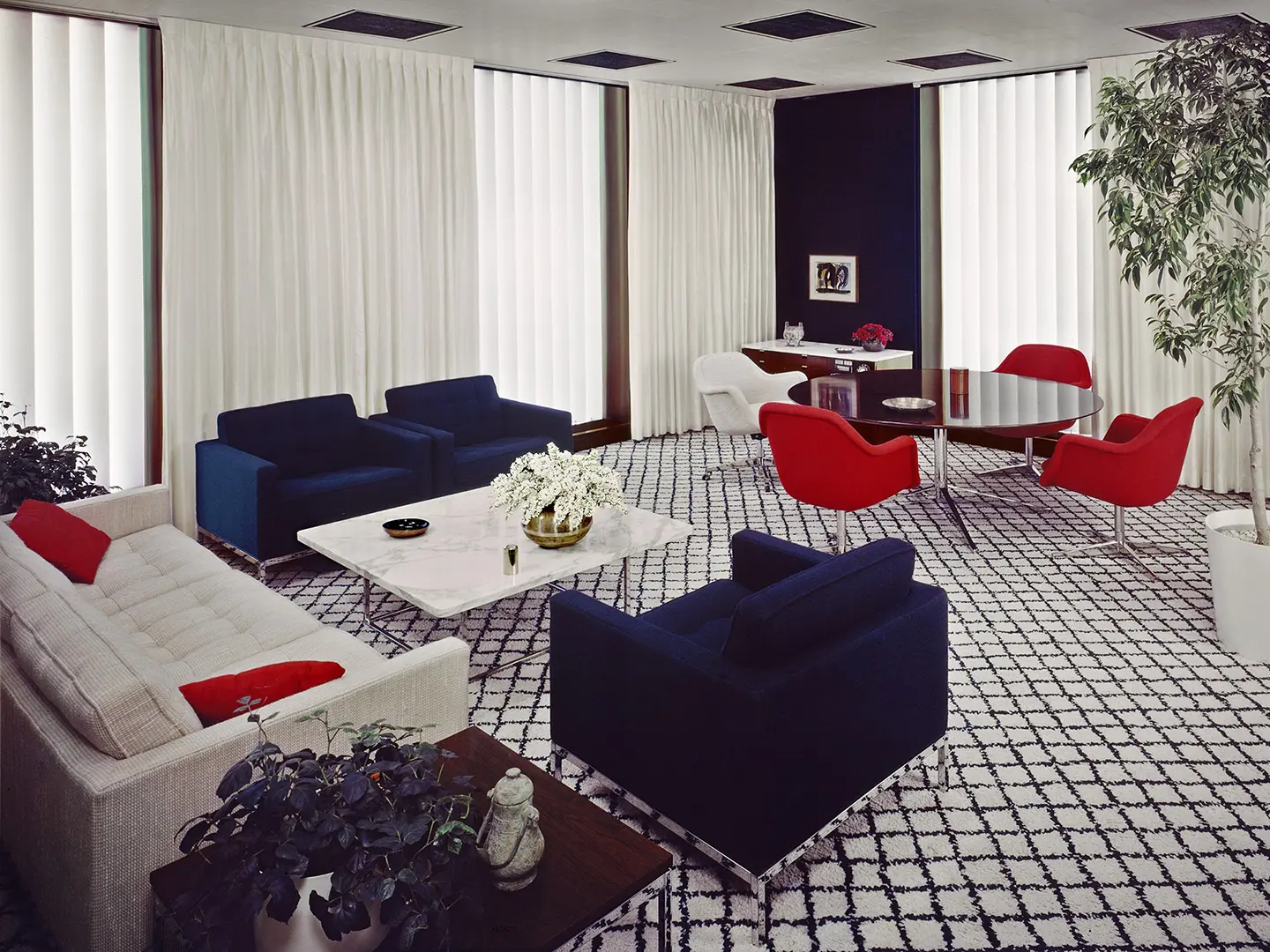Florence Knoll’s interiors for the CBS Building in New York