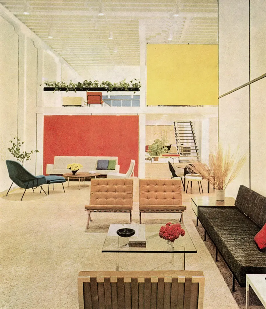 The Knoll showroom in San Francisco, California