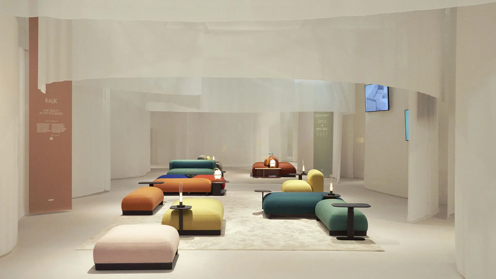 Arper exhibited at Salone del Mobile 2022