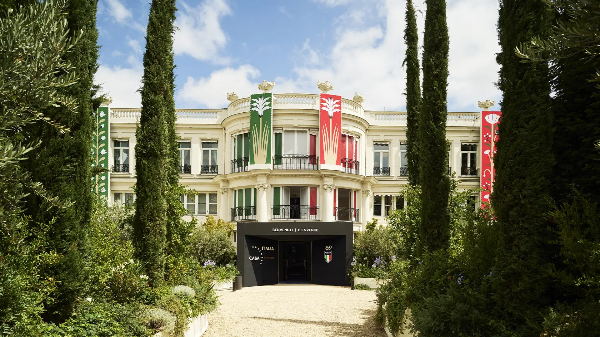 salonemilano, Facade Casa Italia Paris 2024 Ensemble - Ph. Pietro Savorelli for CONI ©