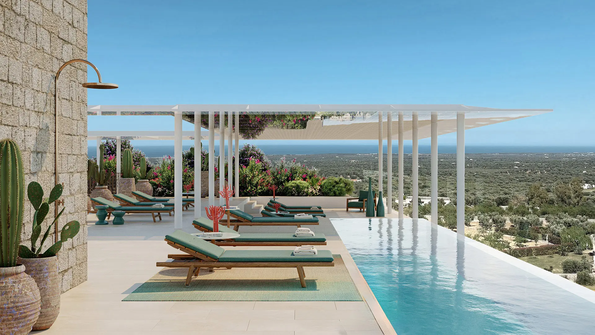 Overview Ostuni Hotel