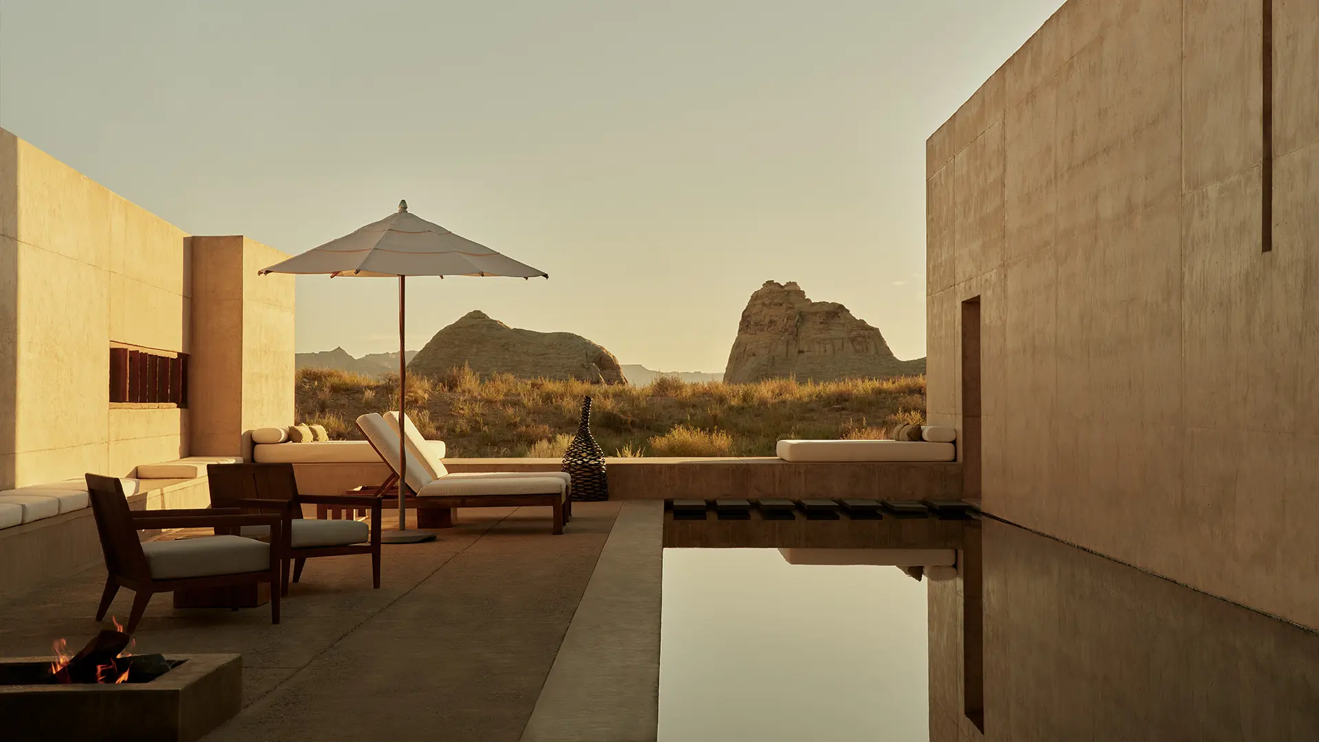veduta esterno Amangiri, USA