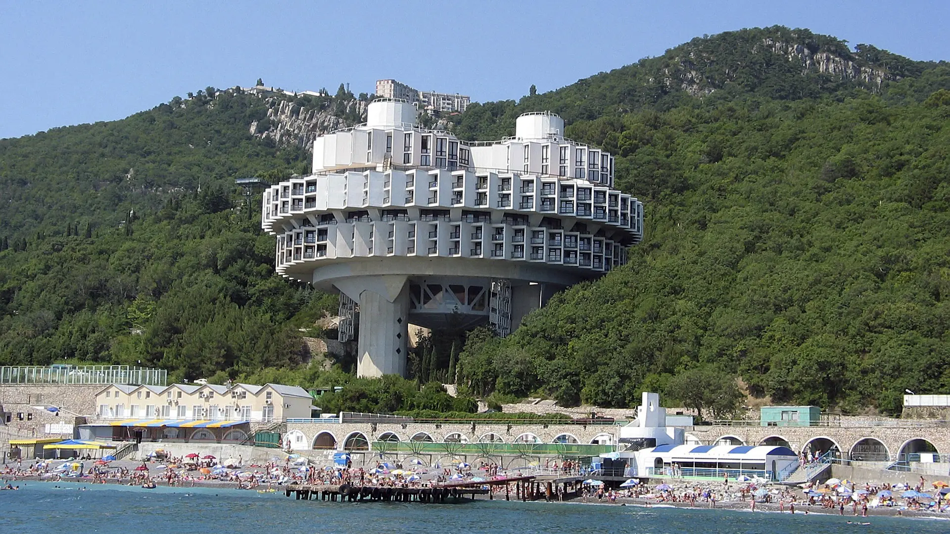 Sanatorio Druzhba, Yalta, Ucraina, 1985, ph. Thomas Vogt