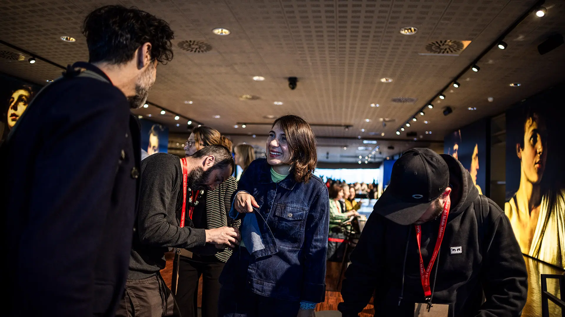 ritratto di maria porro con gianluca vassallo