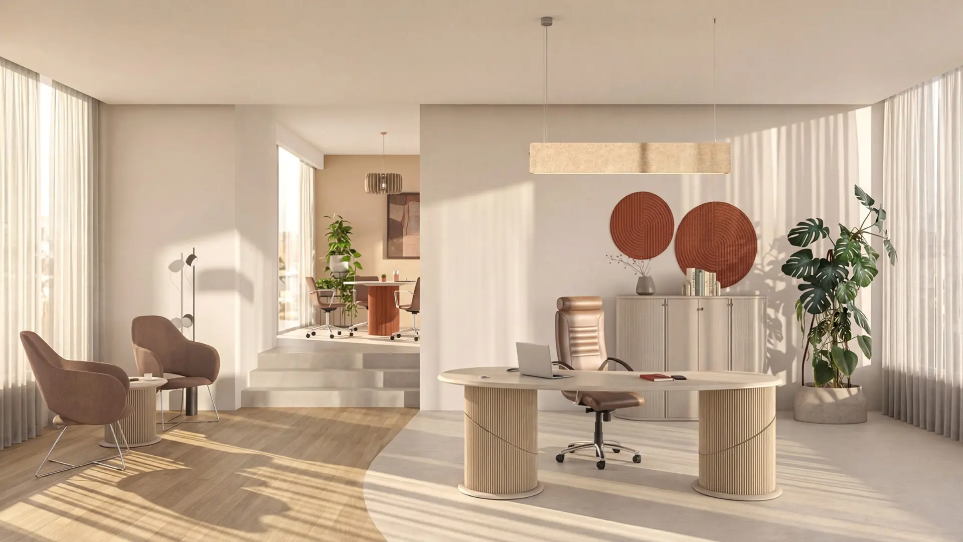 ANASA Managerial Height Adjustable range