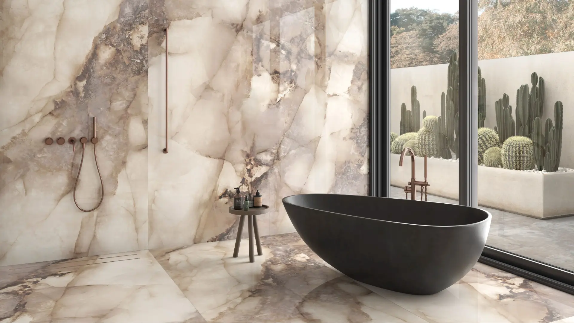 Lumen Collection APAVISA Slab Porcelain Tile Polished