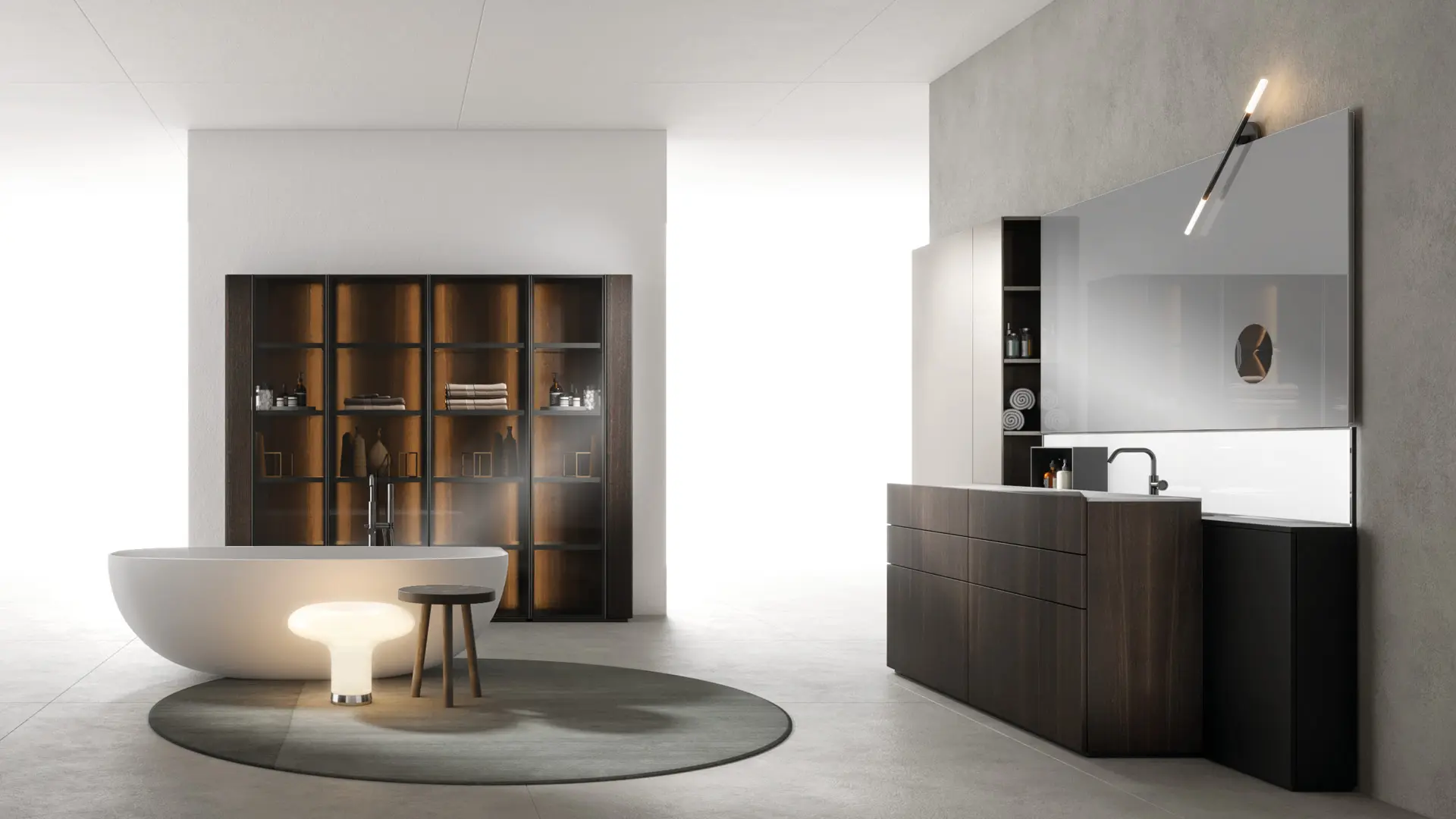 Sistema bagno Edoné di Agorà spa