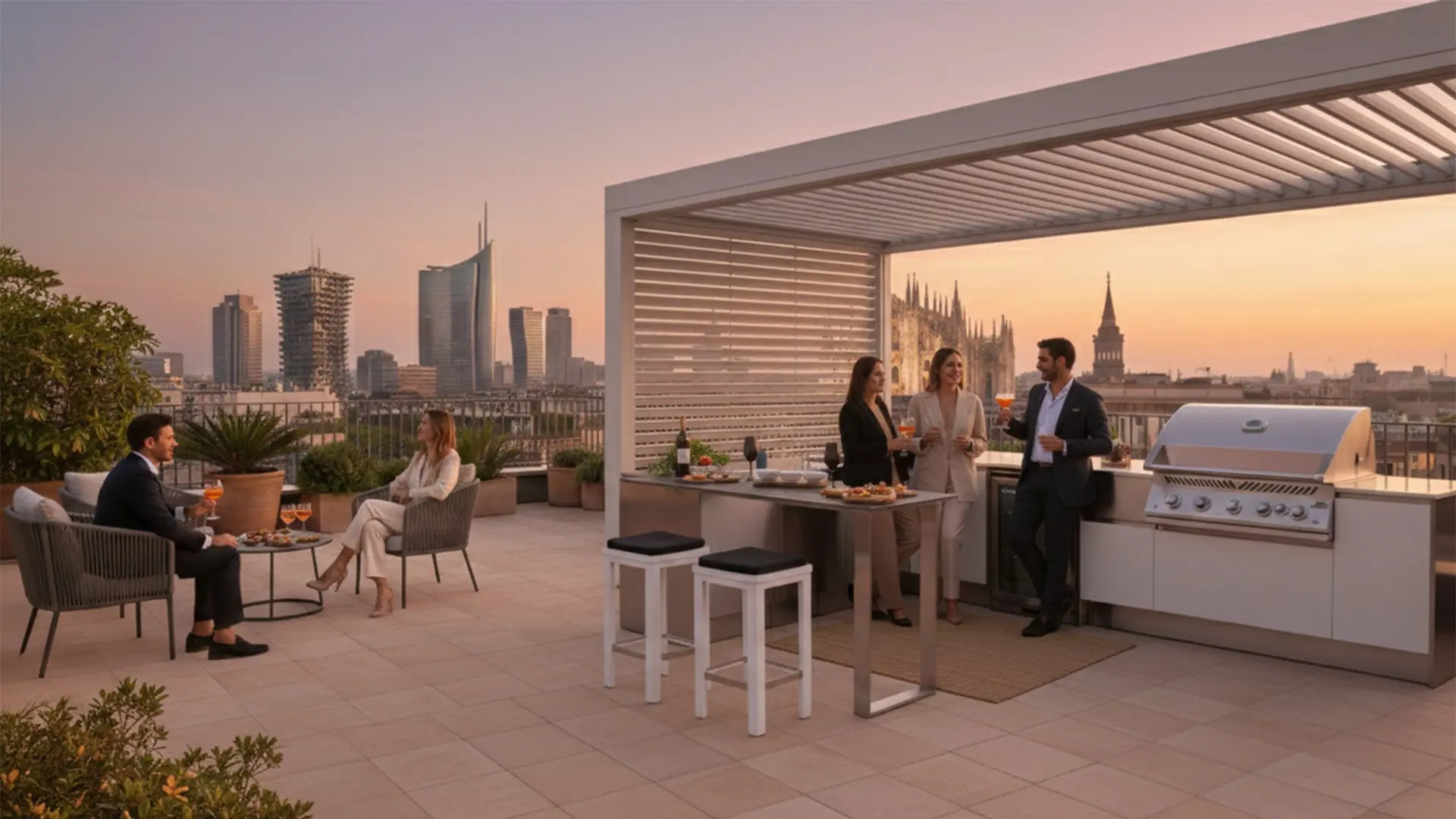 Lisa outdoor kitchen, cucina modulari da esterno