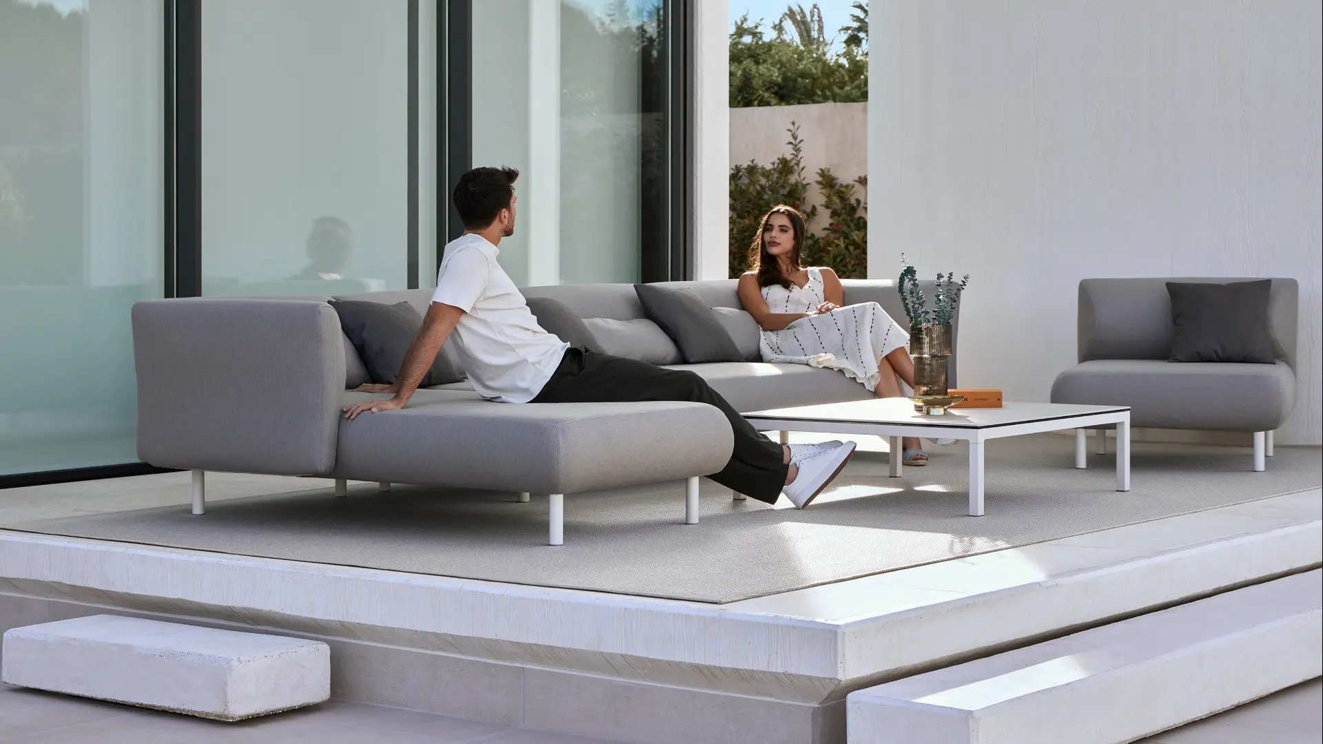 Salinas sofa by Musola Outdoor Furniture