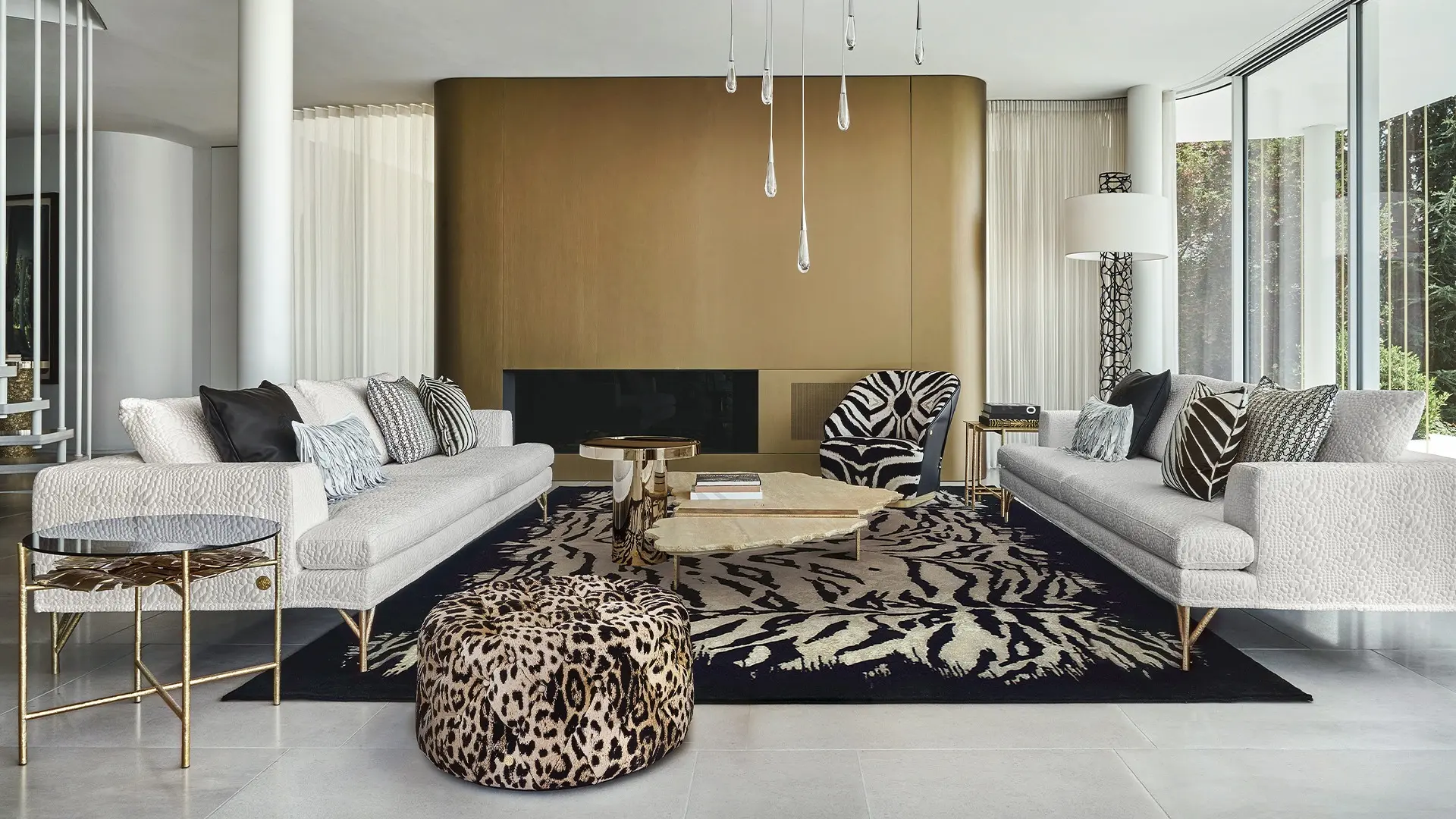 Roberto Cavalli Home Interiors - Living 2022