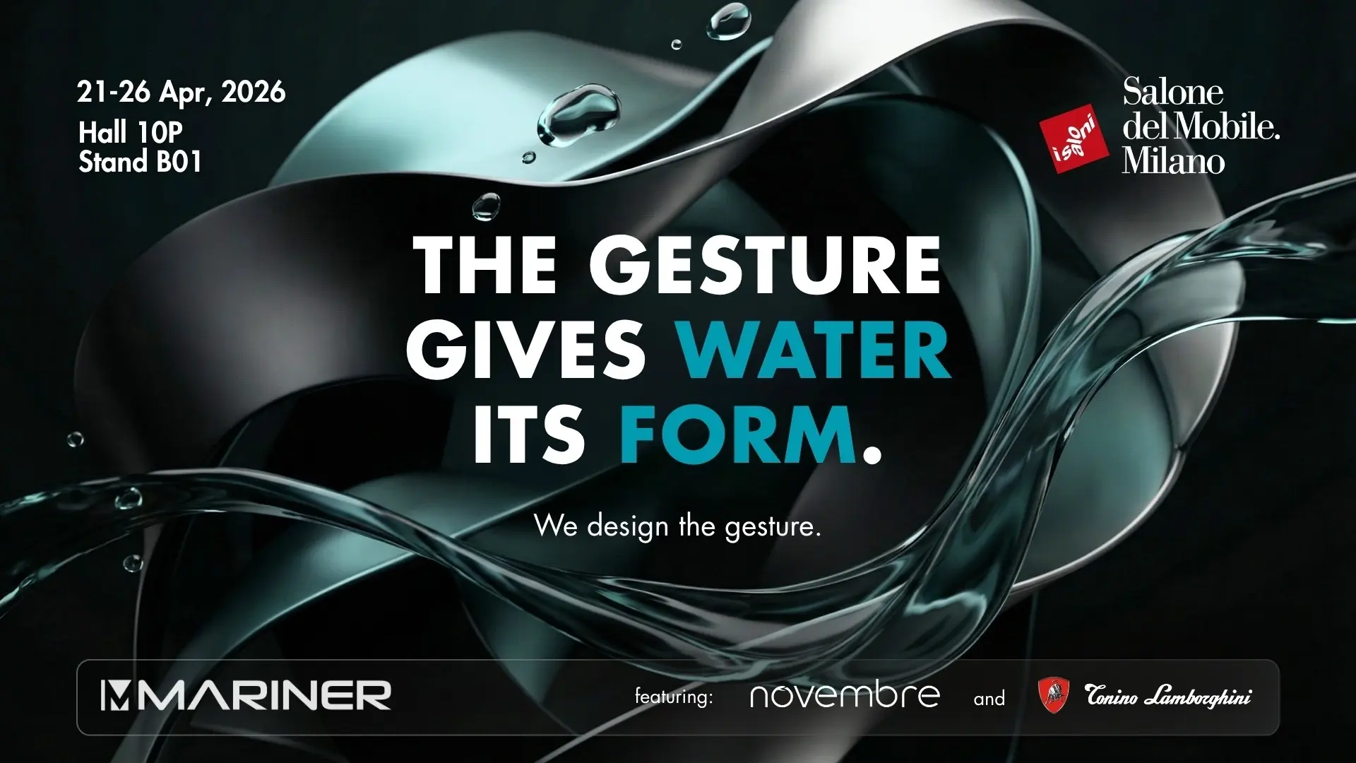 Mariner Rubinetterie salone del mobile theme