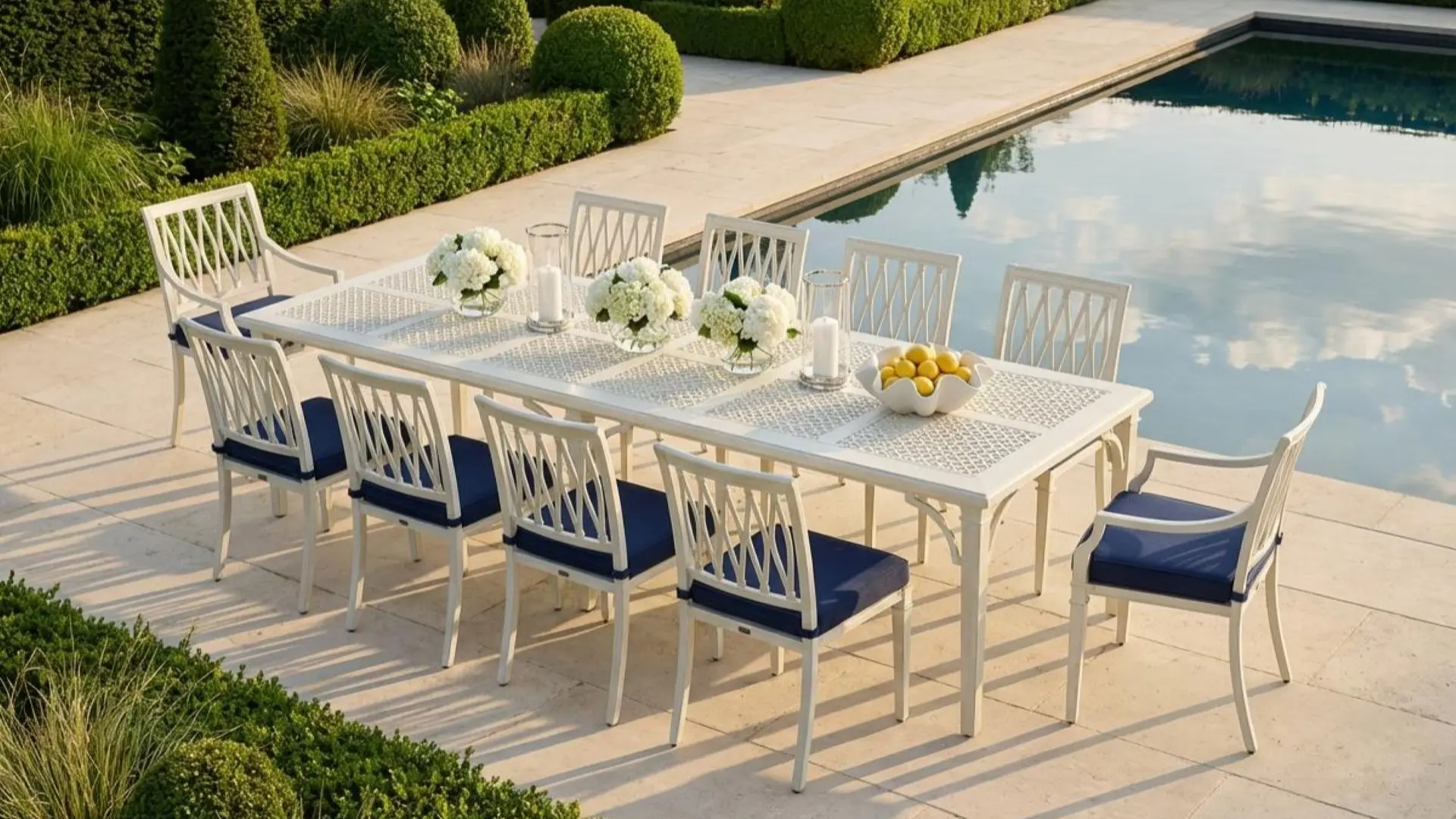 Sienna 10 Place Dining Set