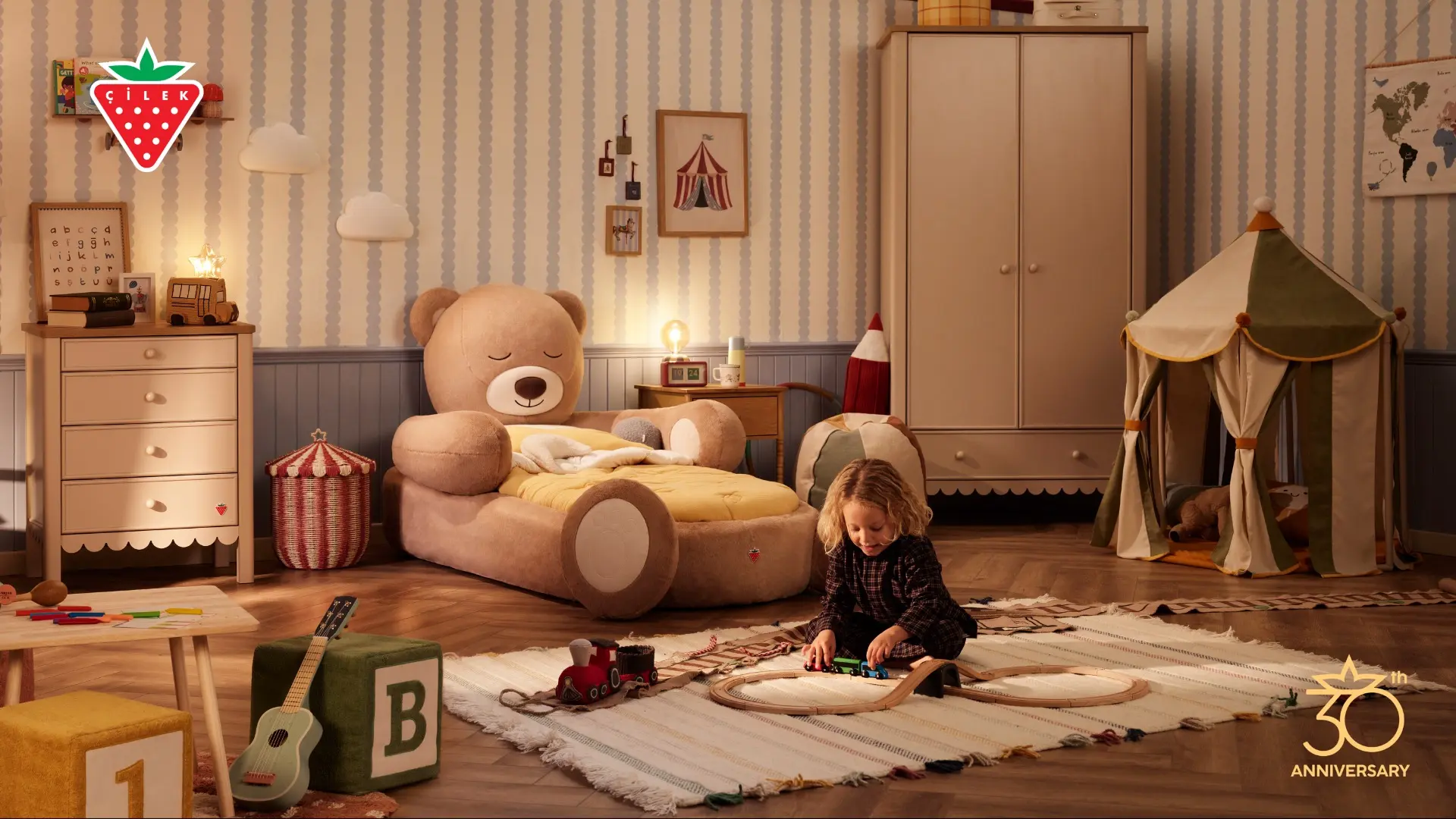 Cilek Teddy Bear Bed