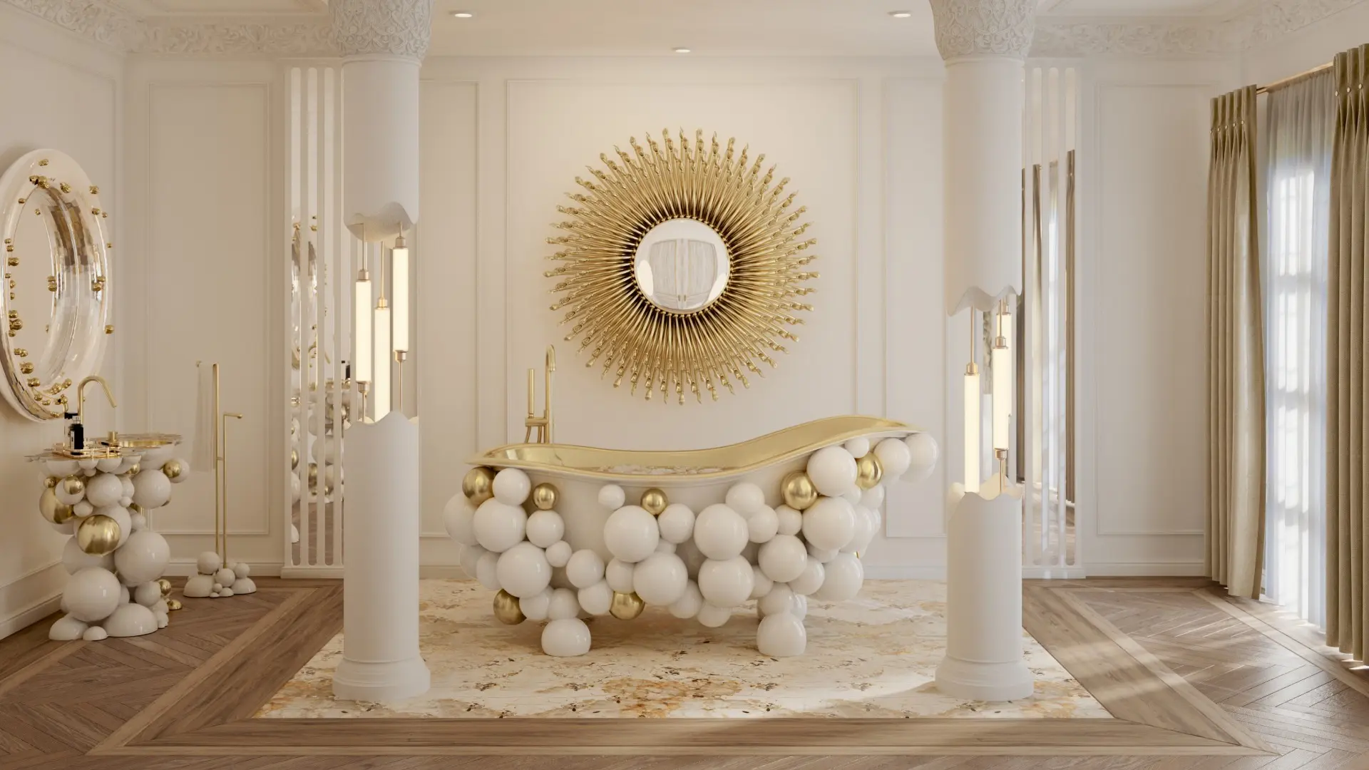 Luxury Bathroom Design by Maison Valentina