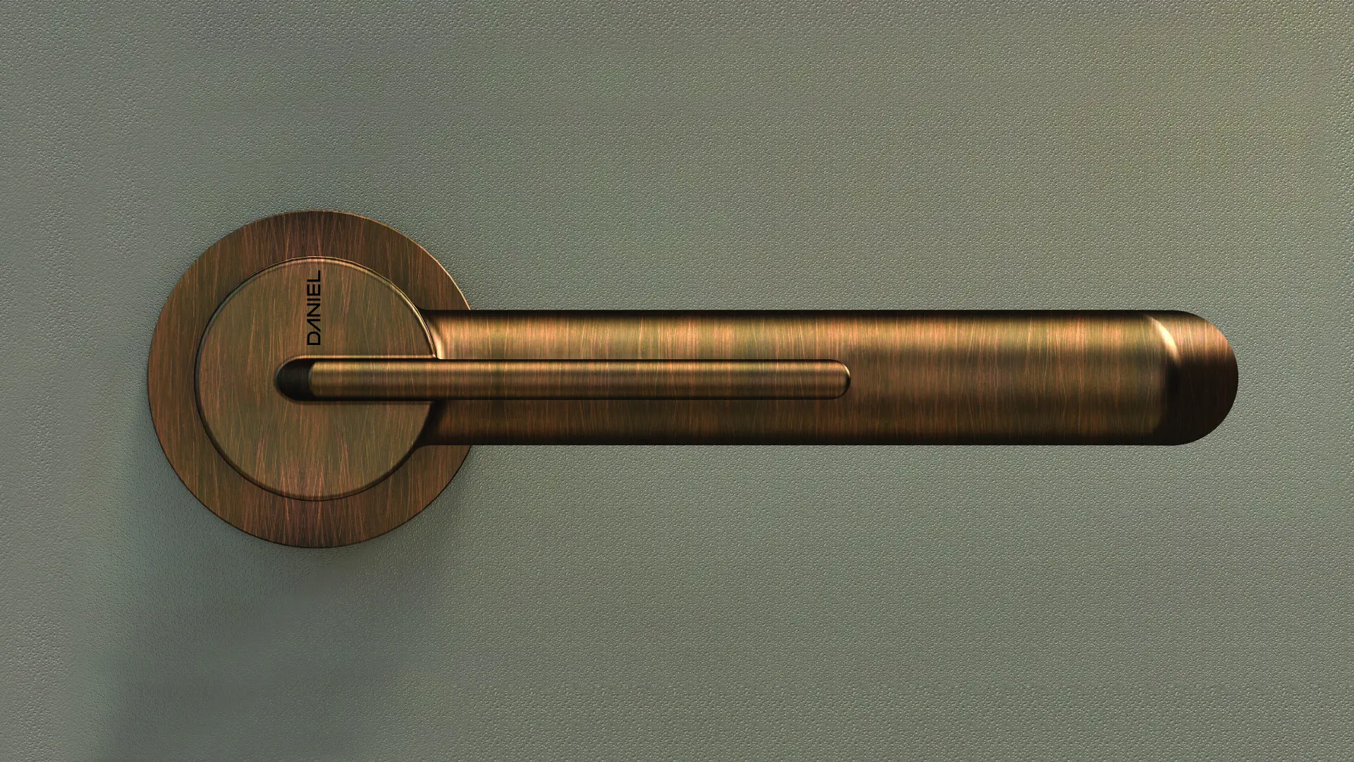 LAVABO COLLEZIONE REVERSO, VISIONE DALL'ALTO, FINITURA OIL BRONZE, DANIEL RUBINETTERIE MILANO