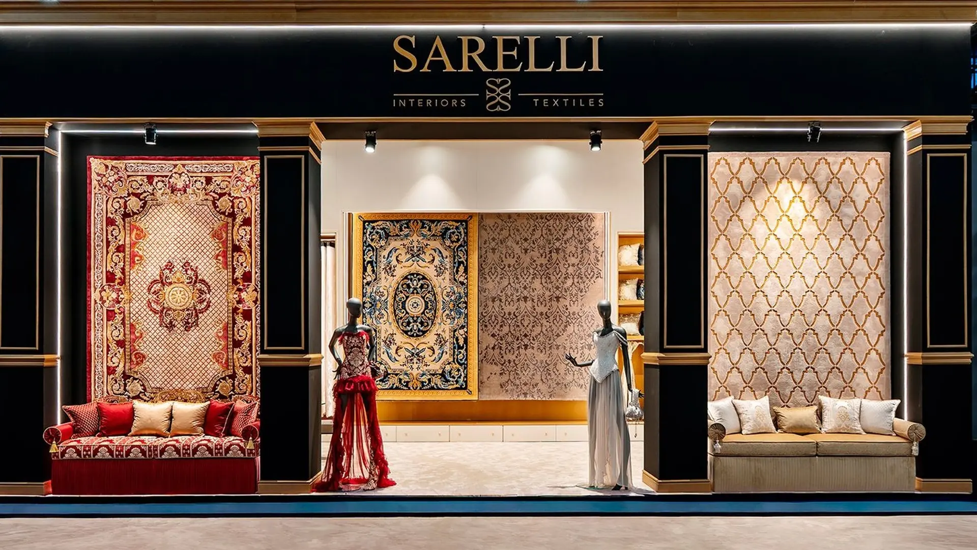 Sarelli interiors textiles handtudted carped designed in italy maison et objet paris exhibition 2026